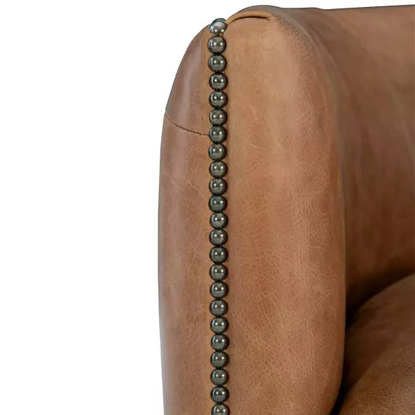 212slco Bernhardt Palazzo Leather Swivel Chair 10