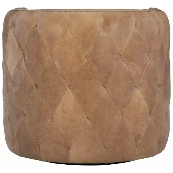 212slco Bernhardt Palazzo Leather Swivel Chair 4