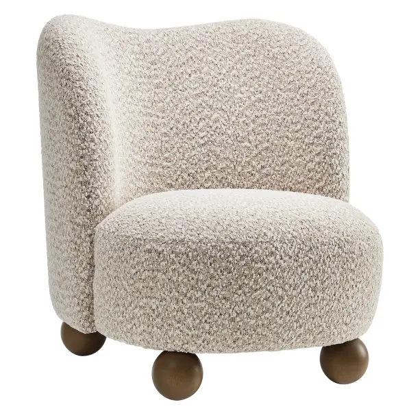 EEI-6989-COR-WAL Monroe Boucle Fabric Accent Chair by Modway