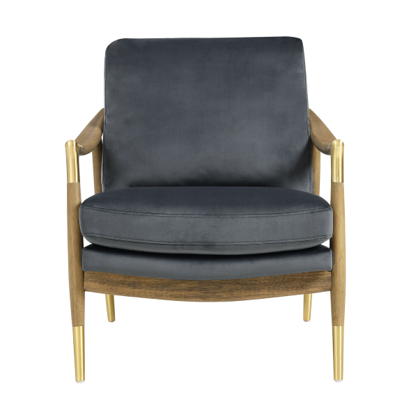 Eei 7056 Cab Wal Langford Performance Velvet Accent Armchair By Modway In Blue 6