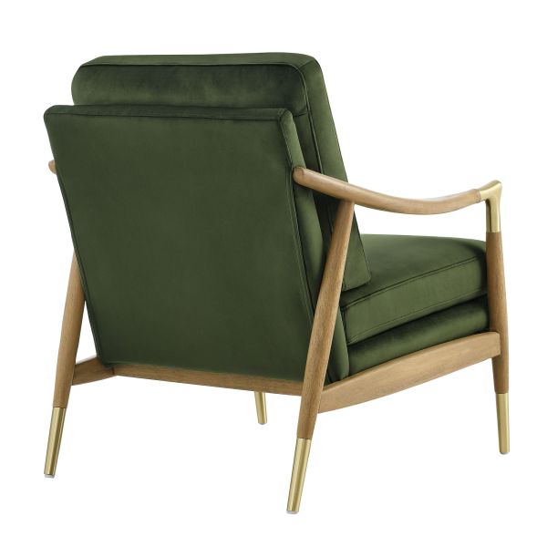 Eei 7056 Mog Wal Langford Performance Velvet Accent Armchair By Modway In Green 5