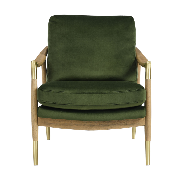 Eei 7056 Mog Wal Langford Performance Velvet Accent Armchair By Modway In Green 6