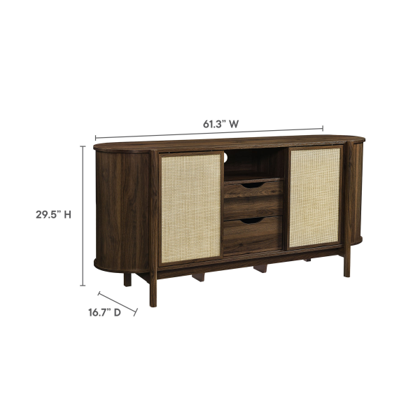 Eei 7166 Wal Reid 63 Curved Sideboard By Modway In Brown 2