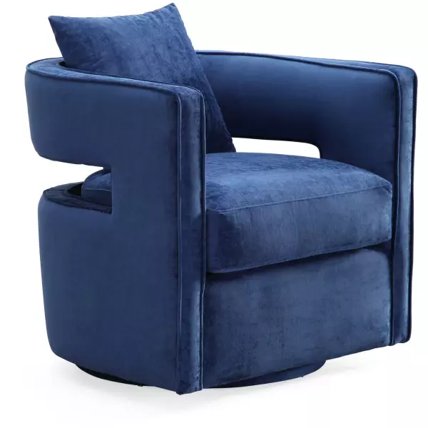 TOV-L6124 Kennedy Navy Swivel Chair